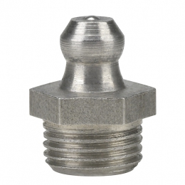15926 Прессол Пресс-масленка коническая, прямая, нерж. 1/8'' NPT 