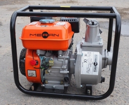 Бензиновая мотопомпа для чистой и загрязненной воды Meran MPG201