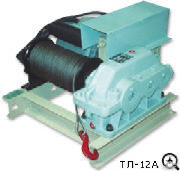 Лебедка промышленная электрическая ТЛ-12А (т/с 250 кг, 220В)