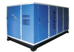 Винтовой масляный воздушный компрессор со встроенным осушителем и фильтром Airpol NB 200 T