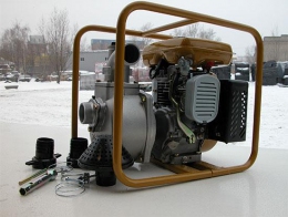 Бензиновая мотопомпа для загрязненных вод SE-50X